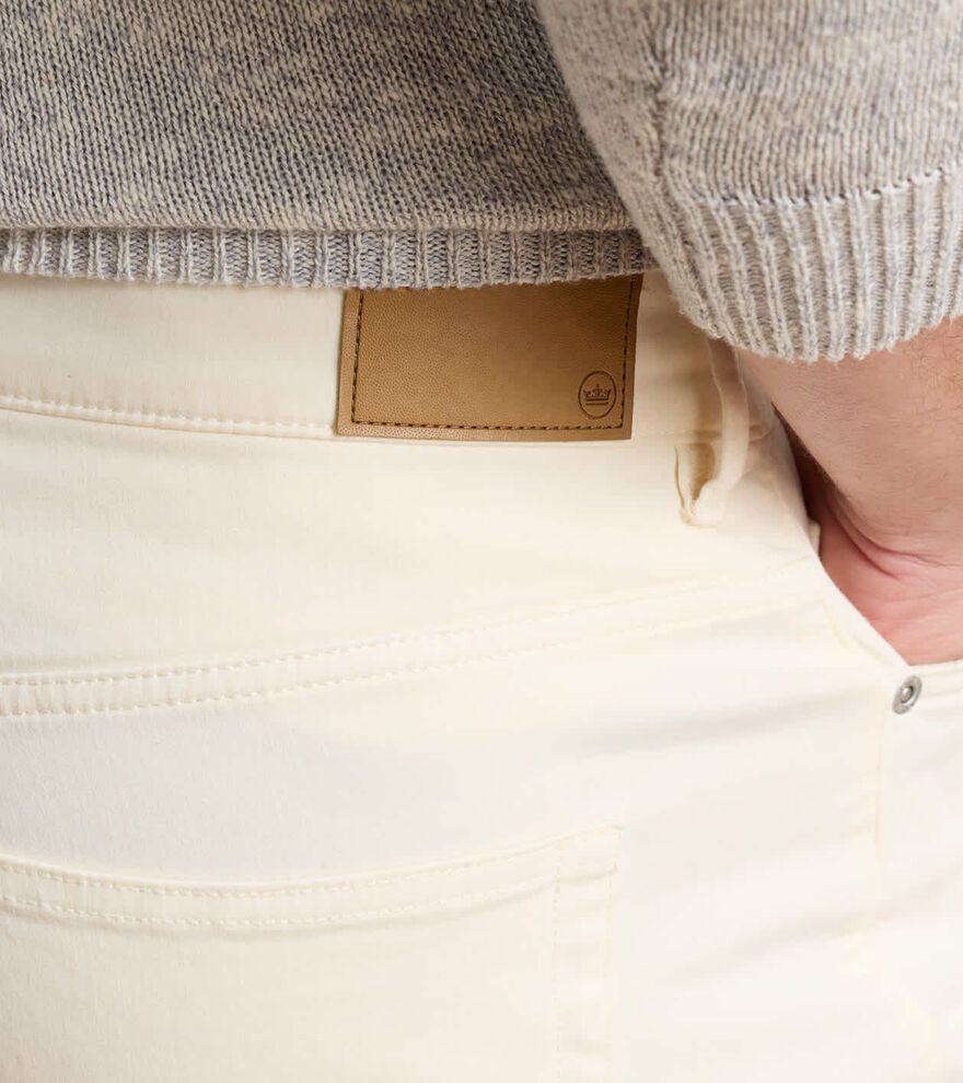 Signature Sateen Five-Pocket Pant - Alternate Image 3