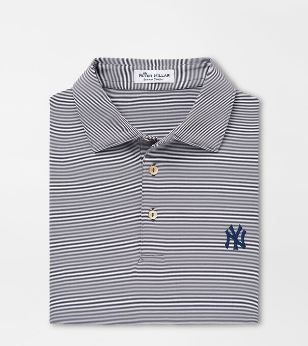 New York Yankees Jubilee Stripe Performance Polo