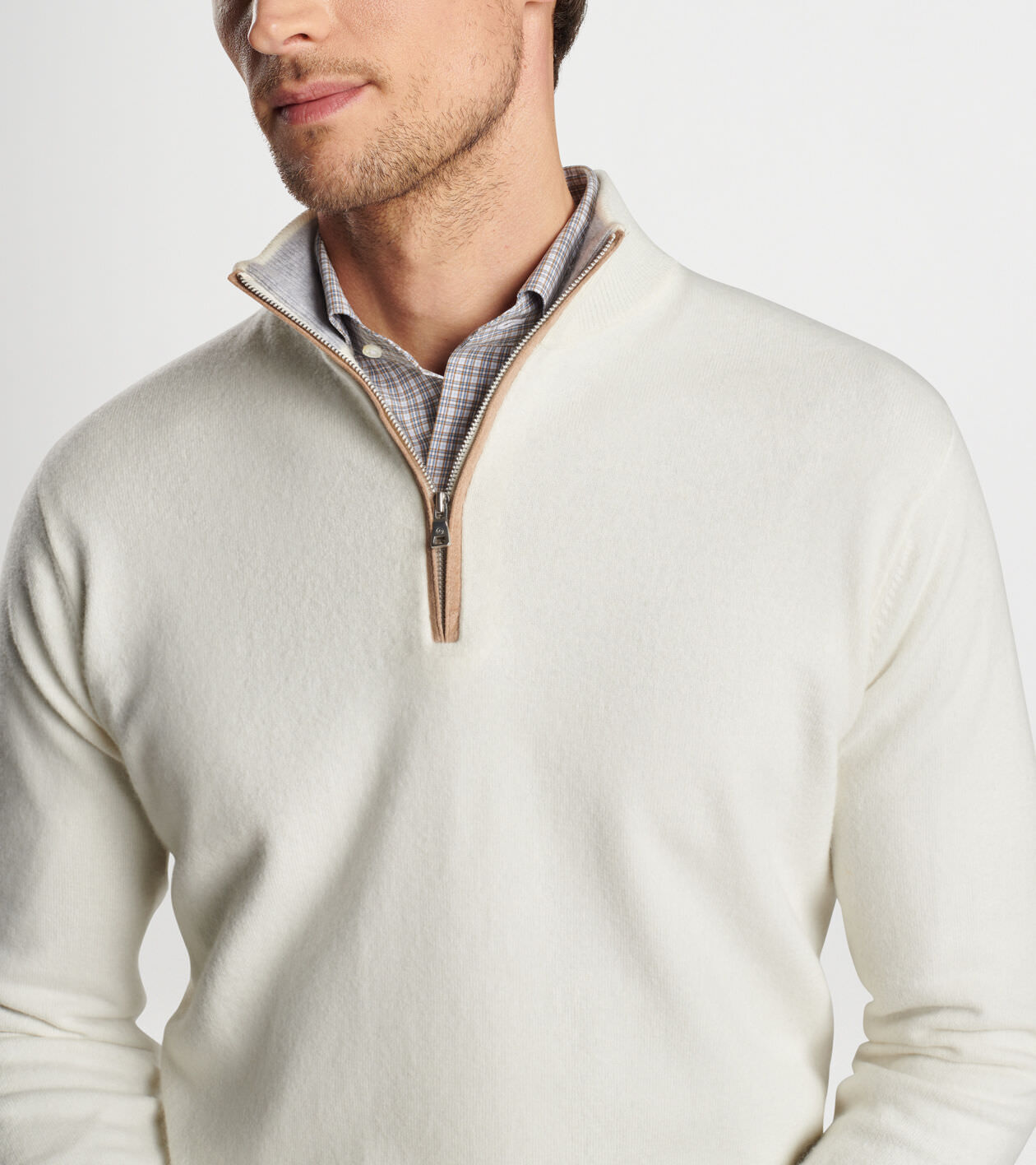 Artisian Crafted Cashmere Flex Quarter Zip Men s Pullovers Hoodies Peter Millar
