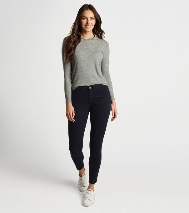 Karlie Stretch Sateen Pant