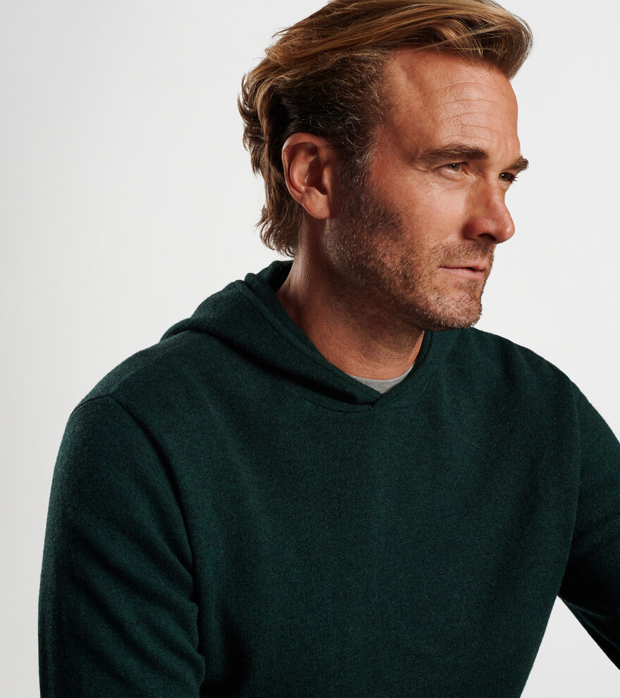 Conway Wool Cashmere Popover Hoodie image number 5
