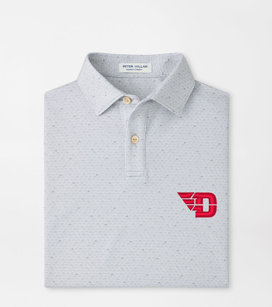 University of Dayton On The Ball Youth Performance Jersey Polo image number 1