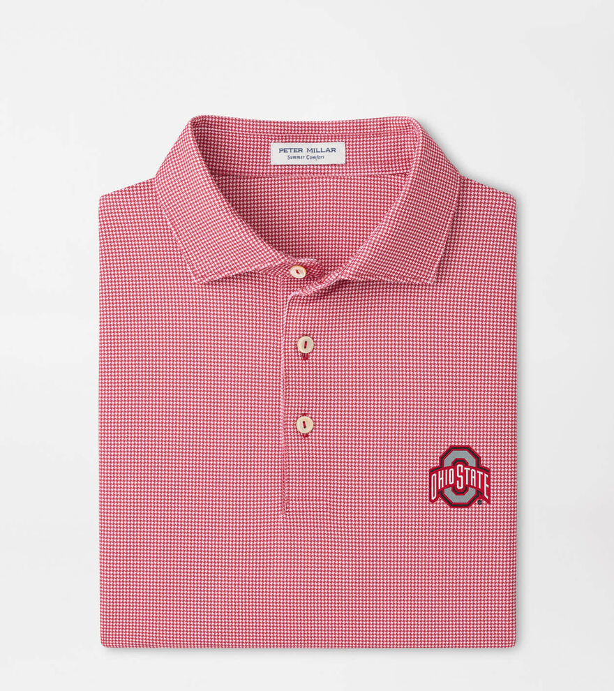 The Ohio State Border Performance Jersey Polo image number 1