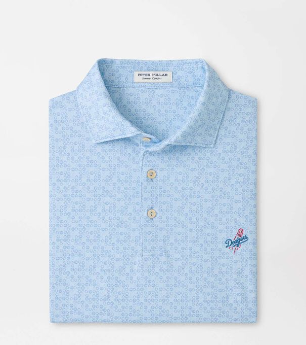 Cooperstown Los Angeles Dodgers Bases Loaded Performance Jersey Polo
