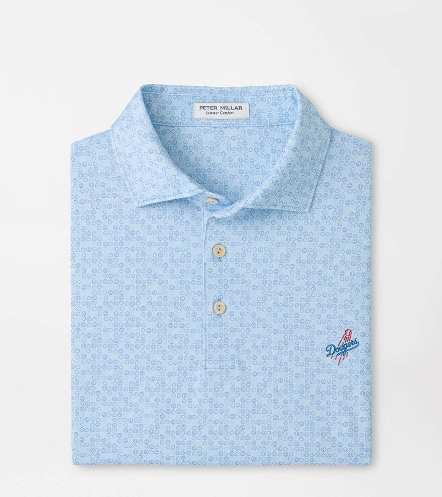 Cooperstown Los Angeles Dodgers Bases Loaded Performance Jersey Polo