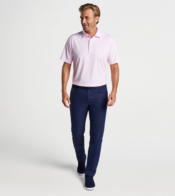 Jubilee Stripe Performance Polo