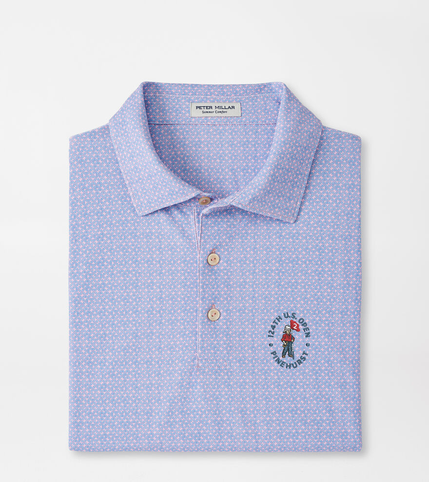 124th U.S. Open Shirley Performance Mesh Polo image number 1