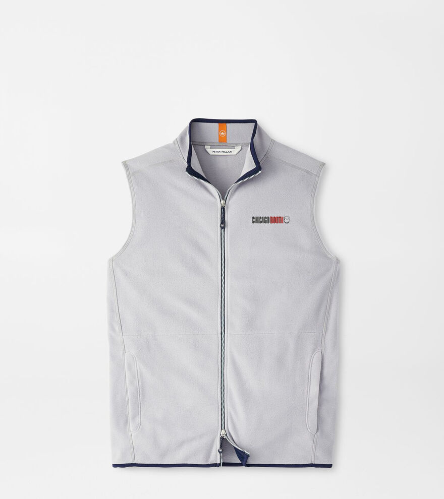 University of Chicago Booth Thermal Flow Micro Fleece Vest image number 1