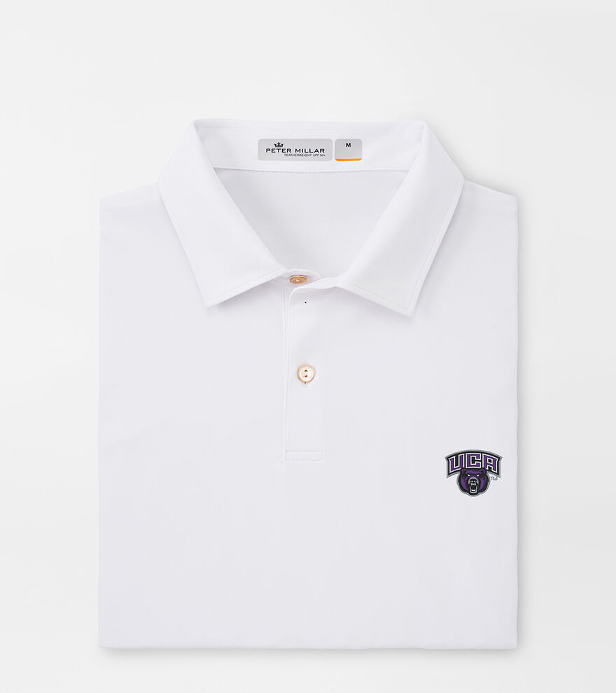 Central Arkansas Featherweight Melange Polo image number 1