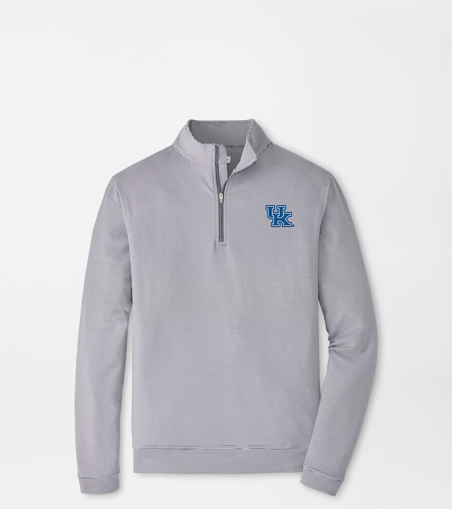 Kentucky Perth Sugar Stripe Performance Quarter-Zip image number 1