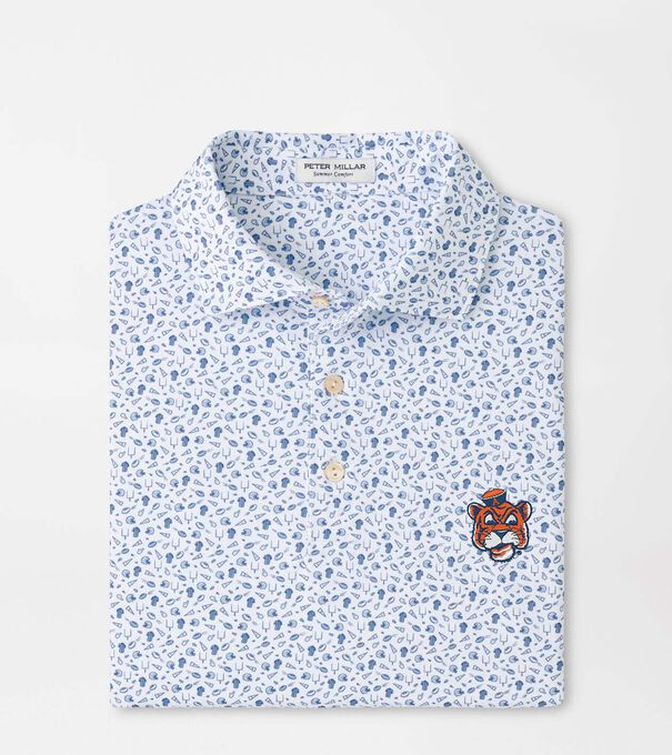 Auburn Vault Kick Off Performance Jersey Polo