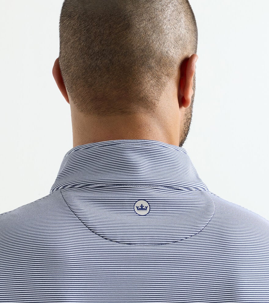 Perth Sugar Stripe Performance Quarter-Zip image number 4