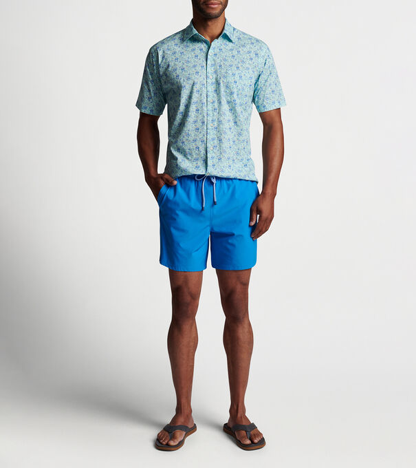 Sport Fishing Magic Print Swim Trunk