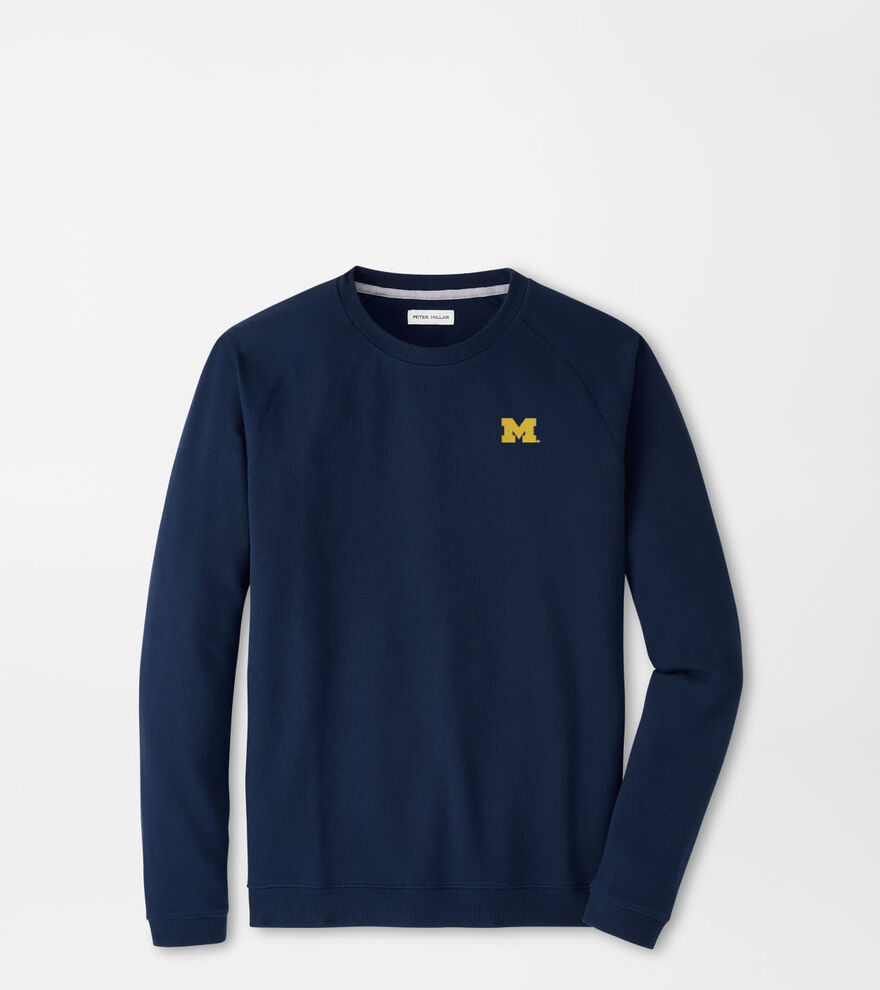 Michigan Cradle Piqu&eacute; Performance Crewneck image number 1