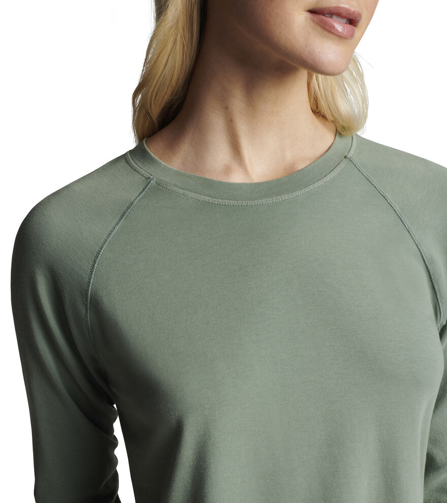 Lava Wash Relaxed Jersey Crew image number 5