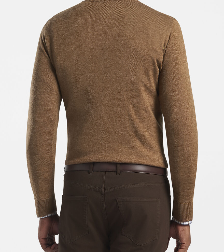Crown Soft Nappa Trim Quarter-Zip - Alternate Image 2