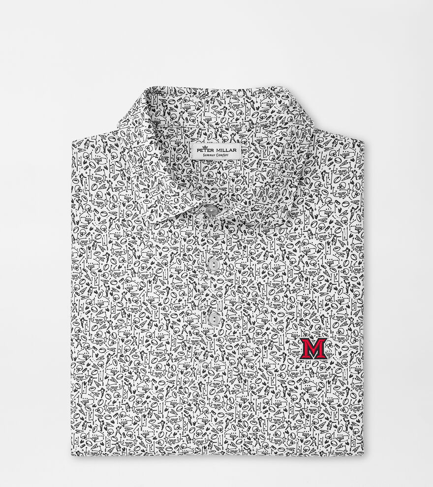 Miami Ohio Game Day Performance Jersey Polo image number 1