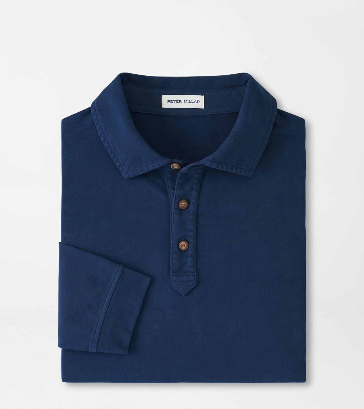 Lava Wash Long Sleeve Polo Men s Polos Peter Millar