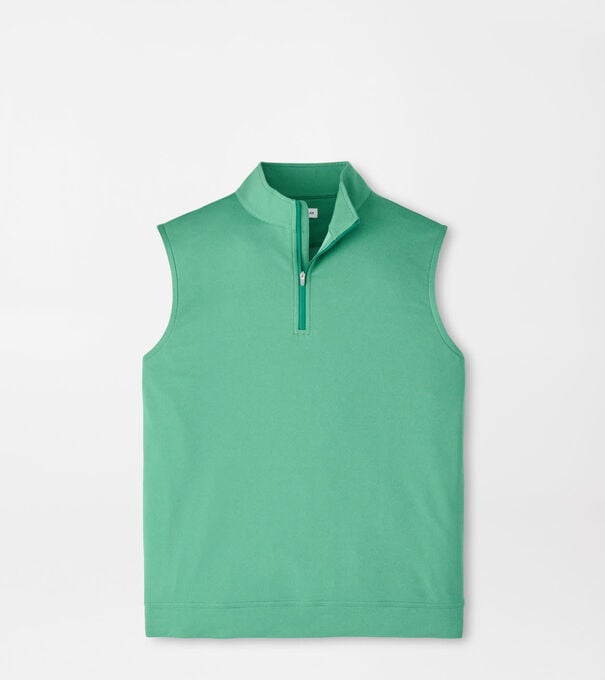 Galway M&eacute;lange Performance Quarter-Zip Vest