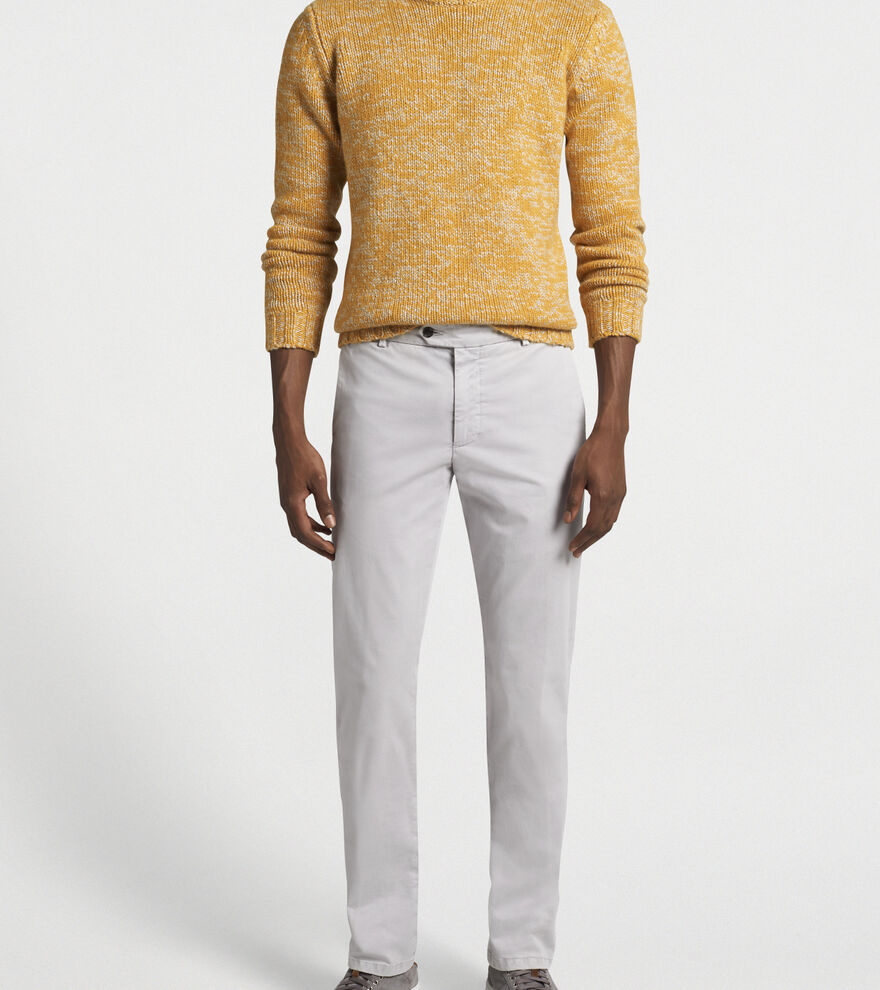 Concorde Garment Dyed Flat-Front Trouser image number 4