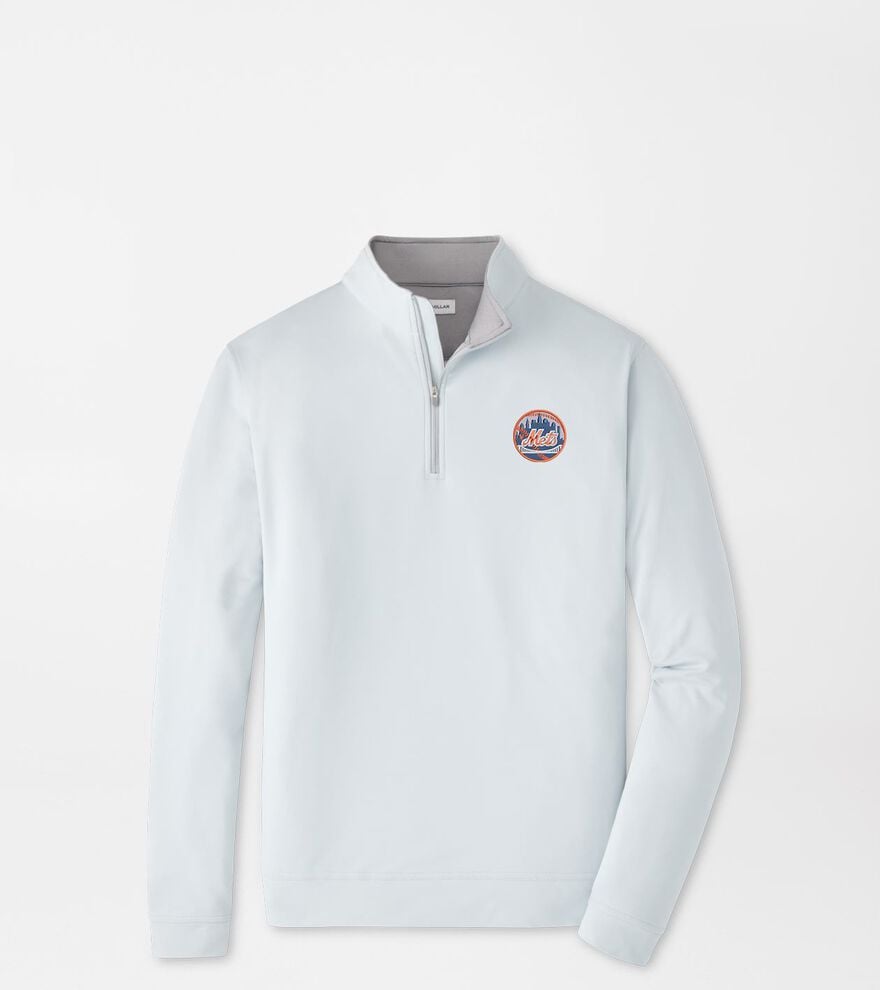 Cooperstown New York Mets Perth Performance Quarter-Zip