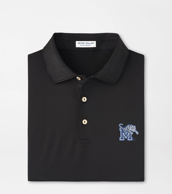Memphis Solid Performance Jersey Polo