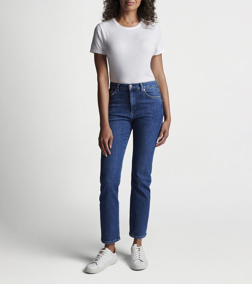 Williamson Straight Leg Crop Denim image number 2