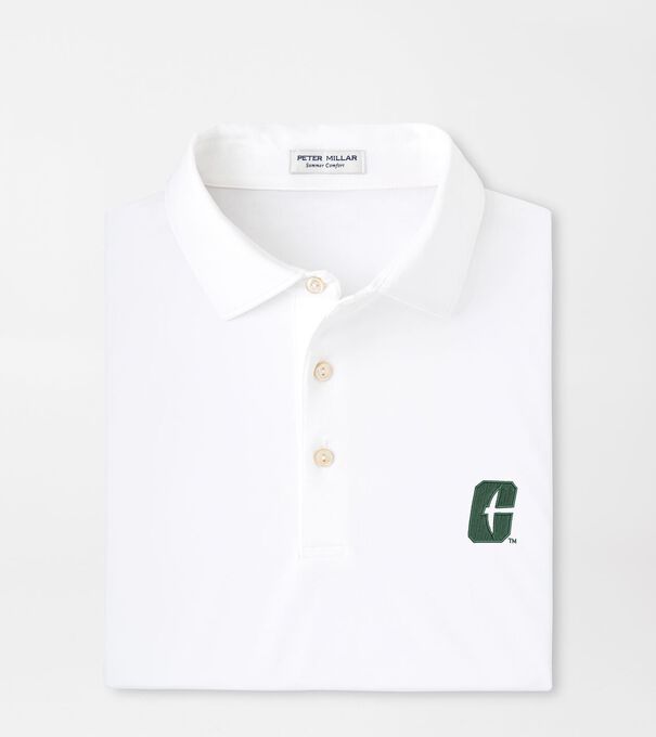 UNC Charlotte Solid Performance Jersey Polo