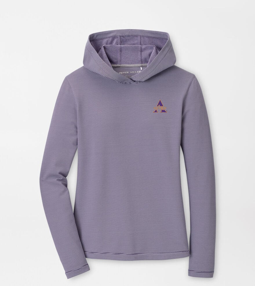Alcorn State Women's Pine Sugar Stripe Performance Hoodie image number 1
