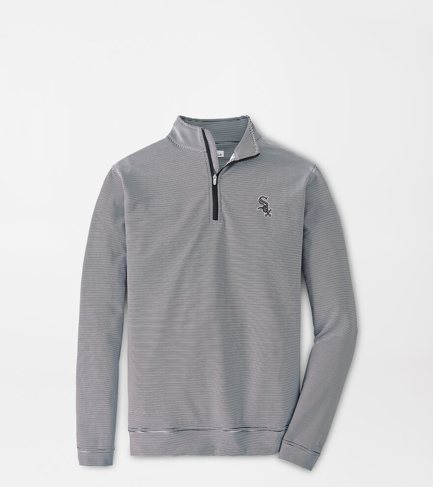 Chicago White Sox Perth Sugar Stripe Performance Quarter-Zip image number 1