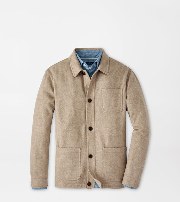 Artisan Crafted Cashmere Chore Coat