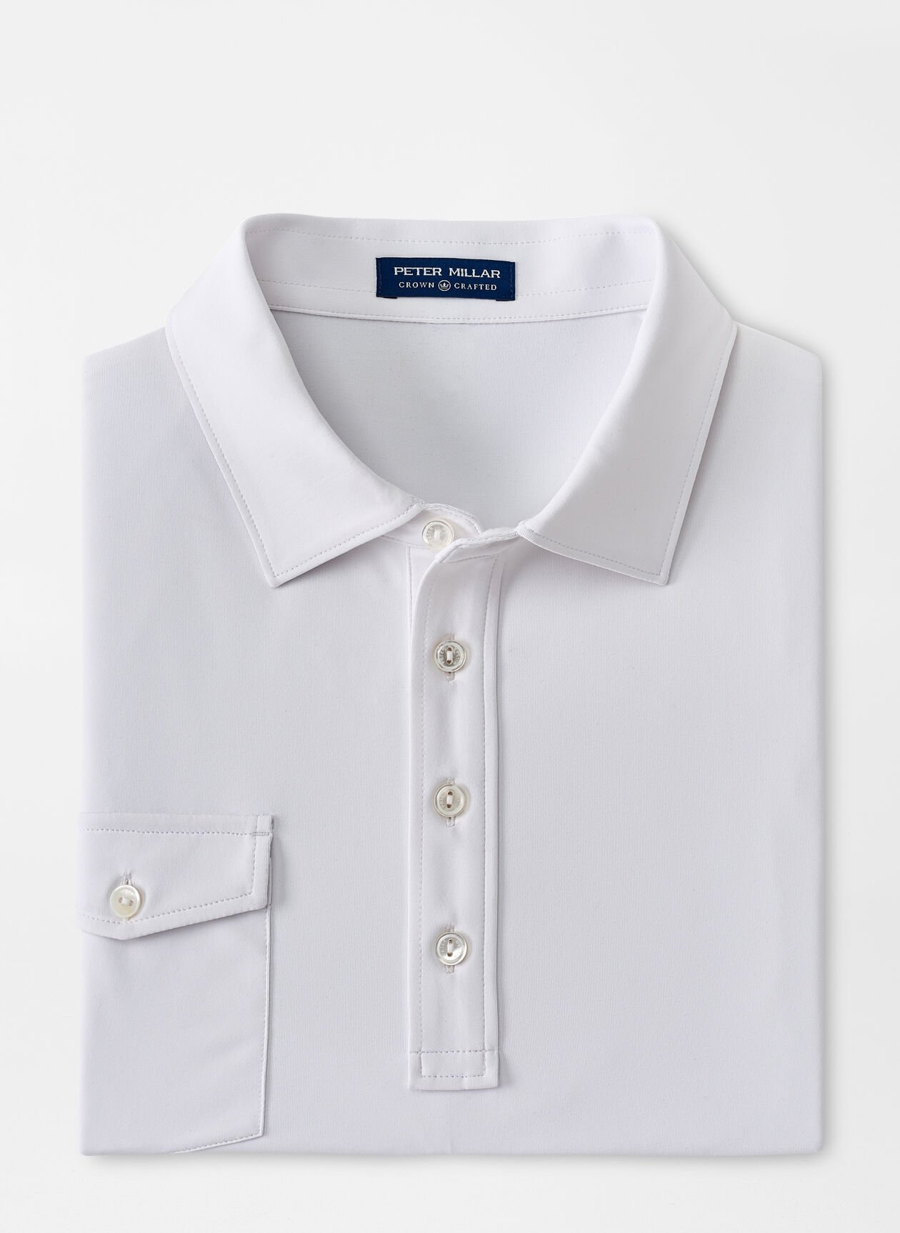 Solid Performance Polo Kelly Hard Collar Peter Millar