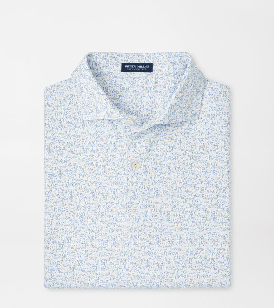 Melody Sea Performance Jersey Polo image number 1