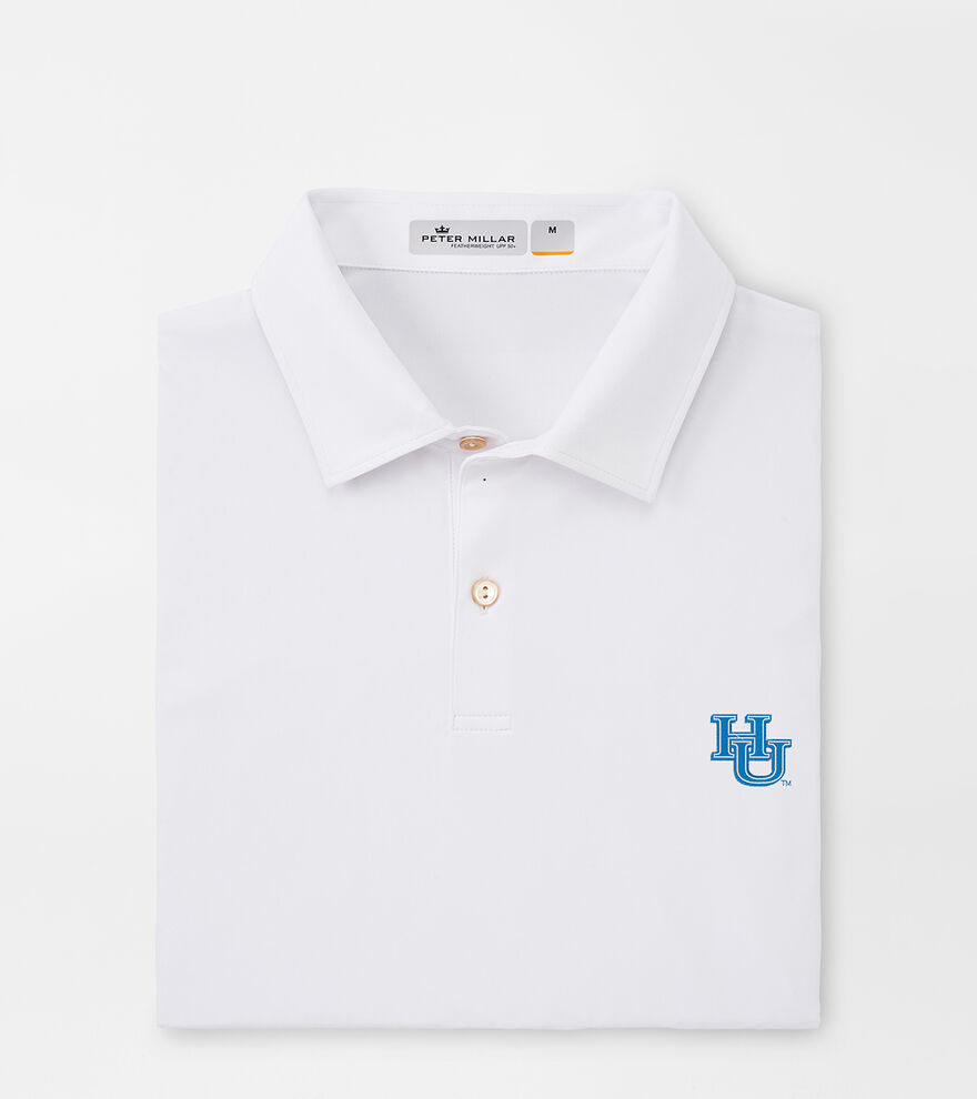 Hampton University Featherweight Melange Polo image number 1