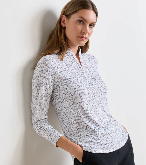Shadebreak Poppies In Play Lightweight Sun Shirt - Alternate Image 1