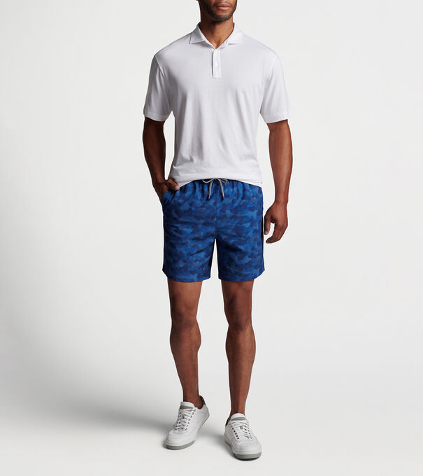 Camouflaged Coastline Swim Trunk