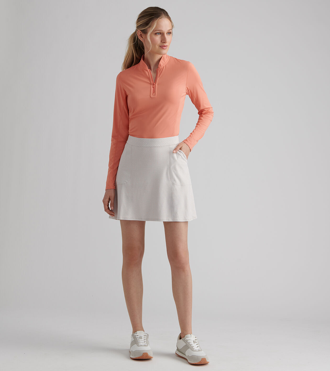 【COLOR iN ID】Winter Merry Skirt Short Pants Sally Casa Capri Skort | Women's Bottoms | Peter Millar