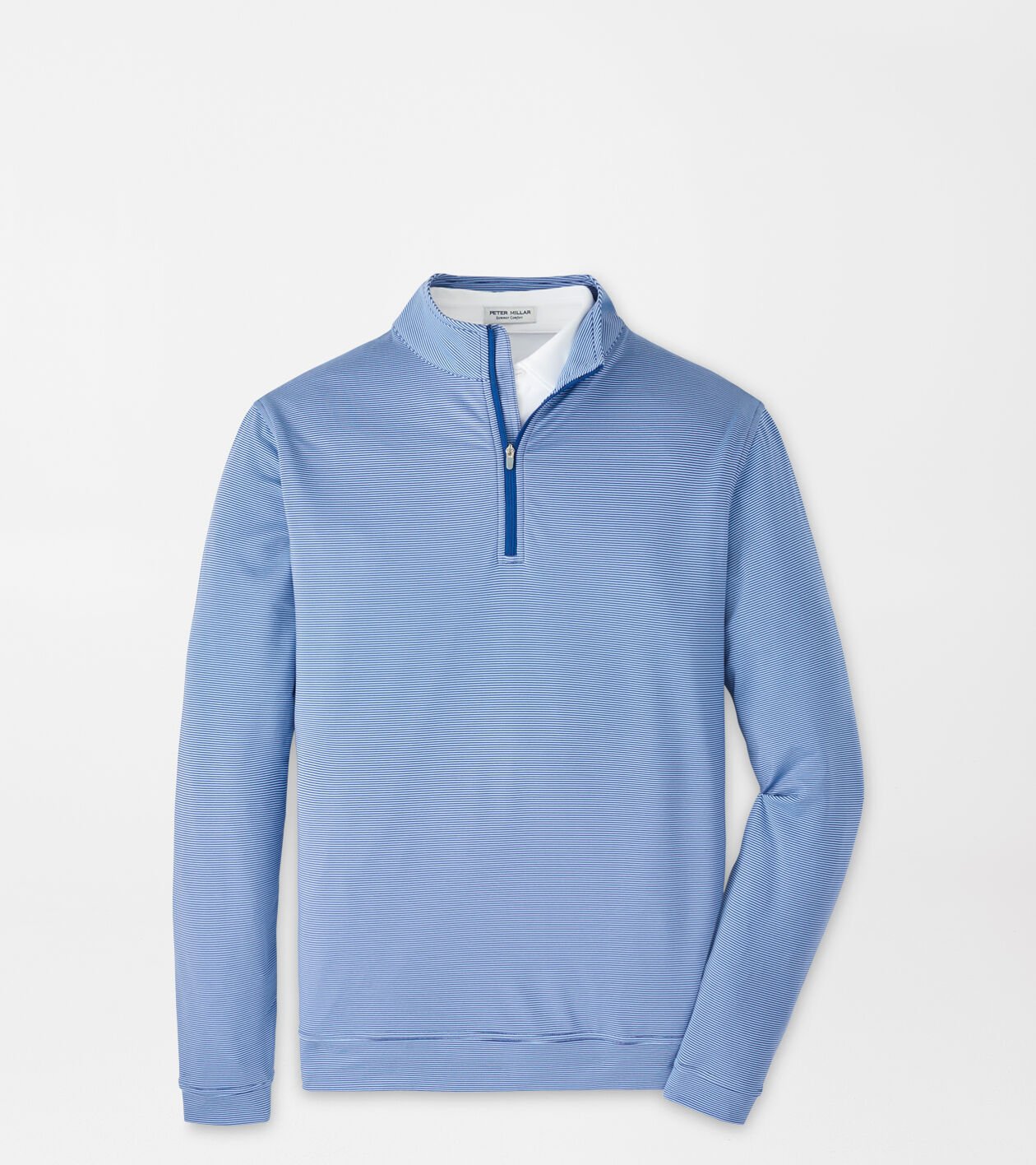 Perth Sugar Stripe Performance Quarter-Zip | Men's Pullovers