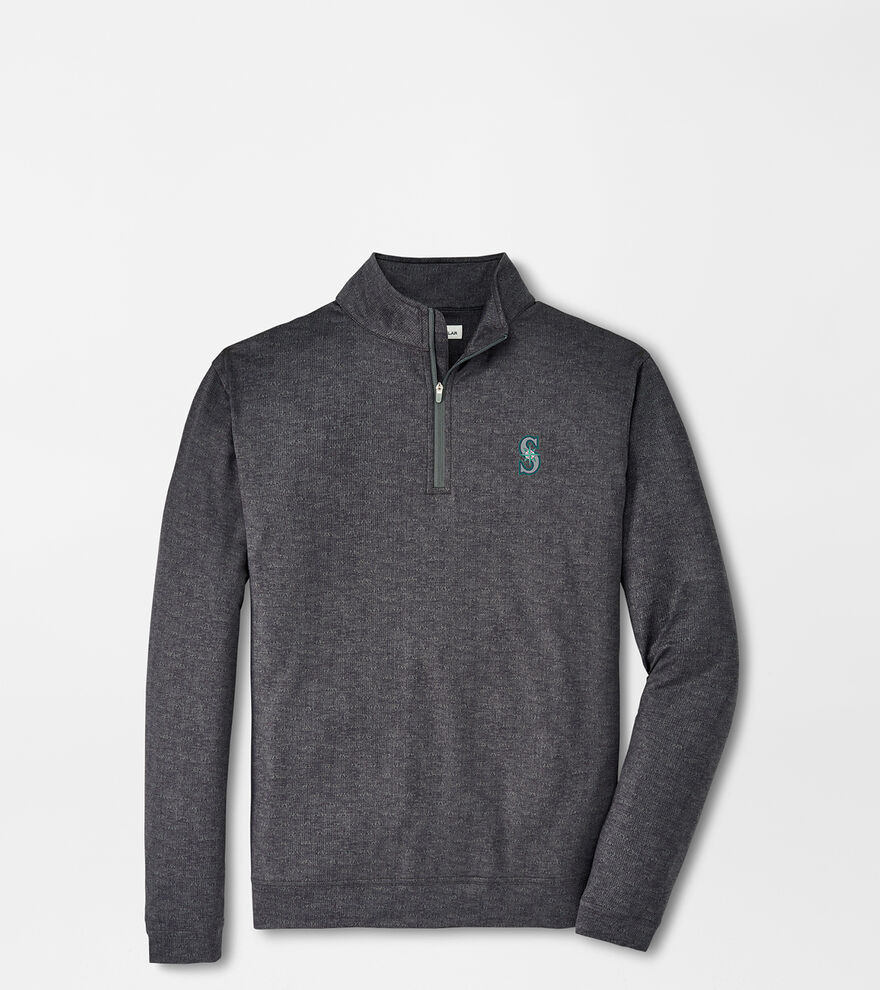 Seattle Mariners Perth Stitch Performance Quarter-Zip image number 1