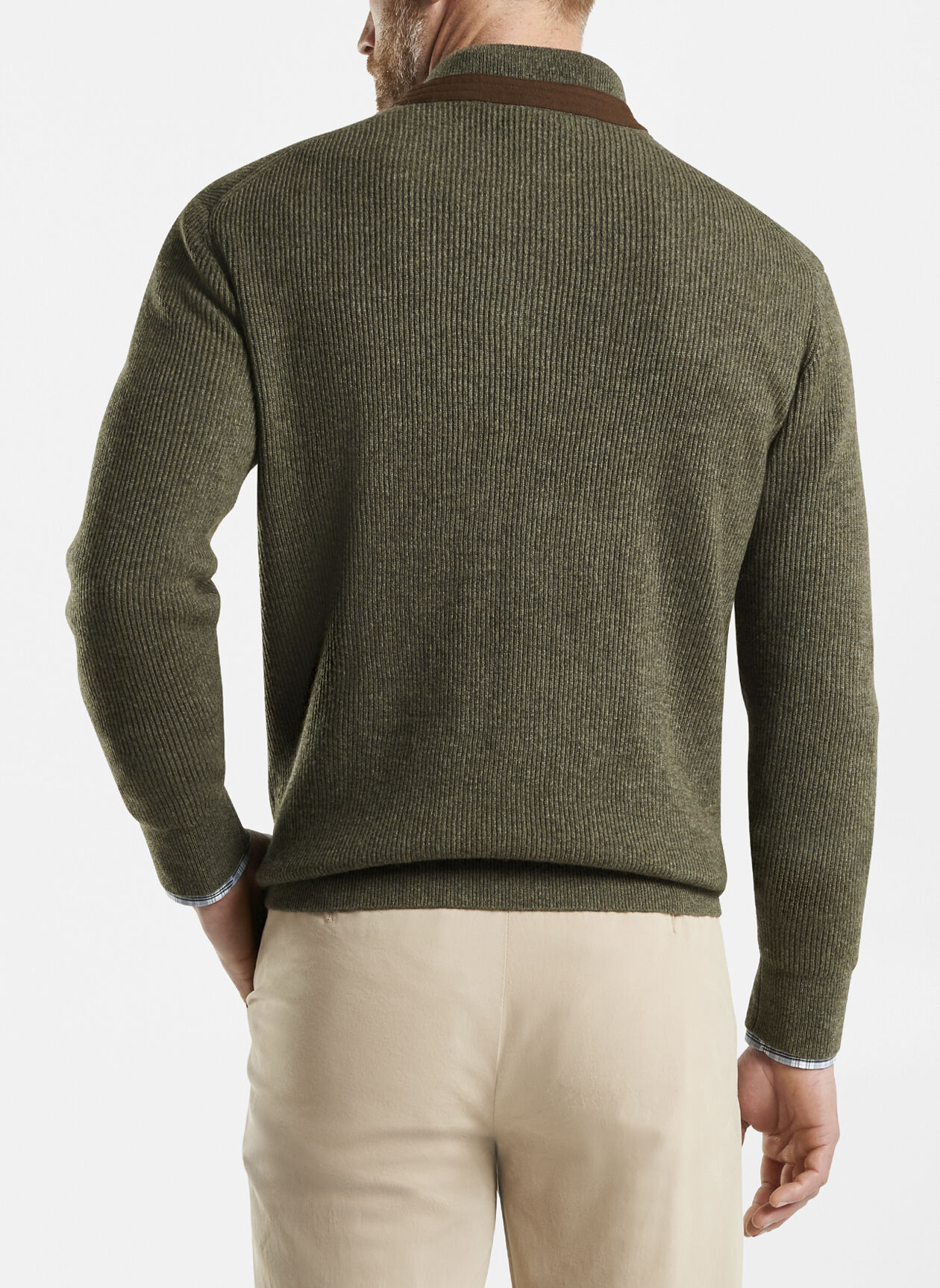 Wool Cashmere Quarter Zip Sweater Peter Millar