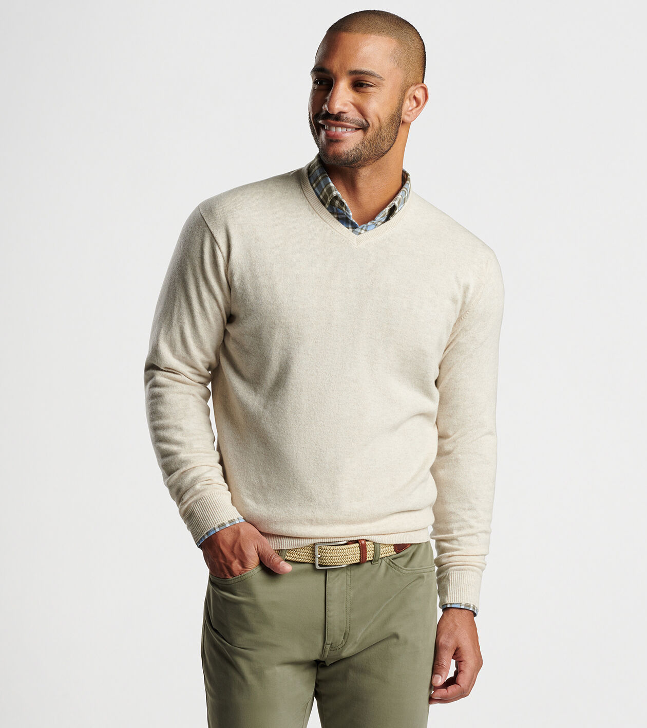 Crown Heritage Cashmere Sweater | Men's Sweaters | Peter Millar