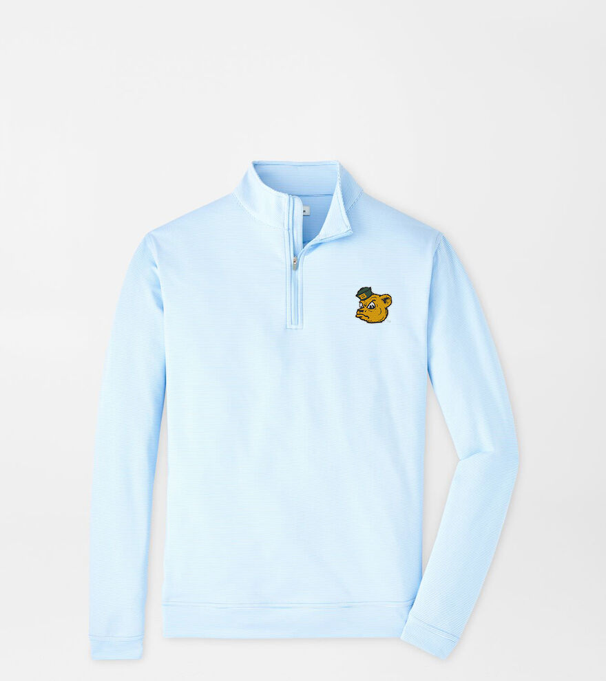 Baylor Vault Perth Mini-Stripe Stretch Loop Terry Quarter-Zip image number 1
