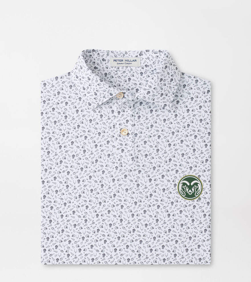 Colorado State Kick Off Youth Performance Jersey Polo image number 1