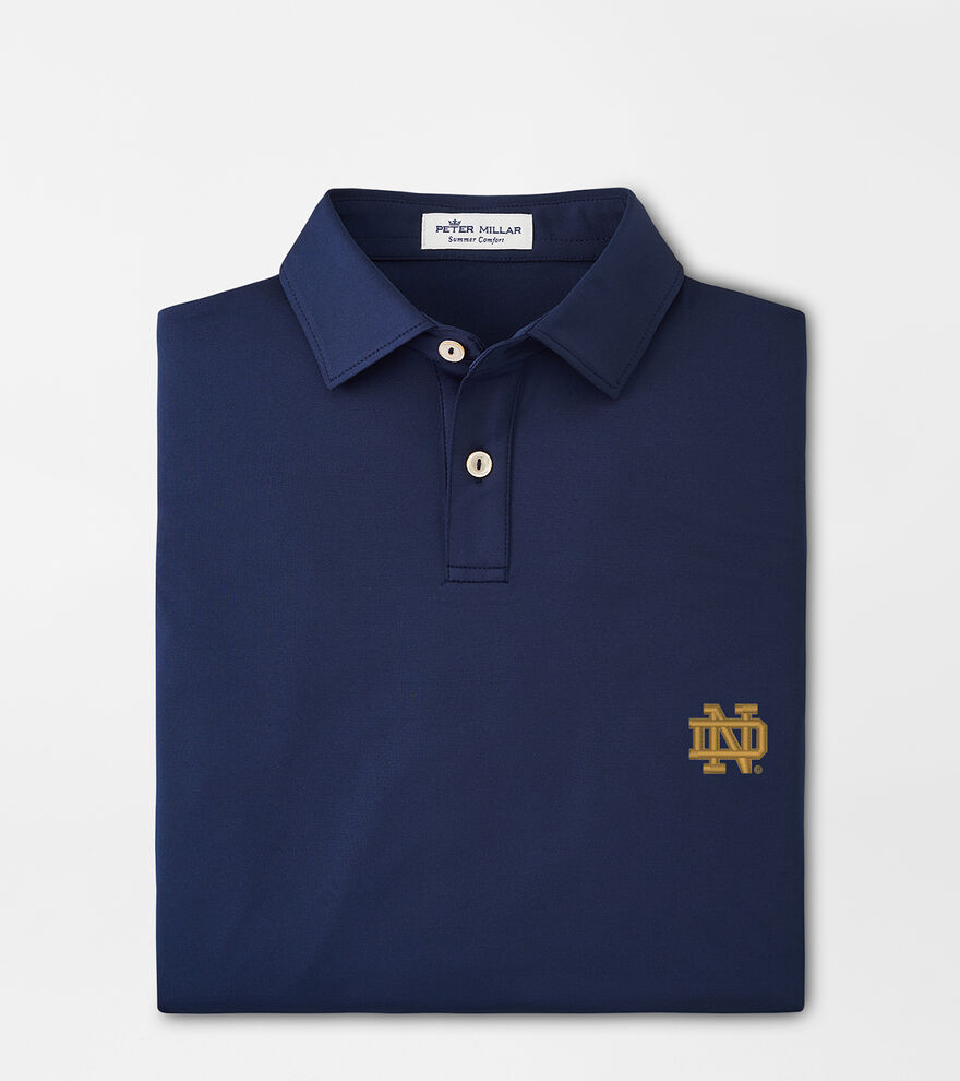 Notre Dame Youth Solid Performance Jersey Polo image number 1