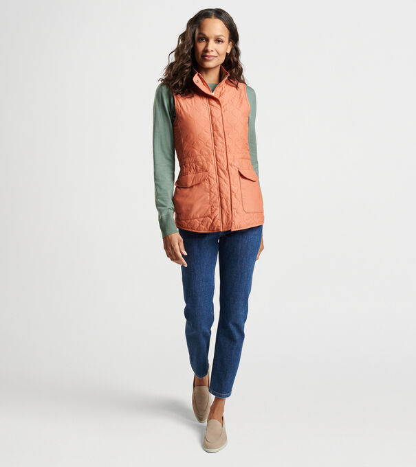 Addison Quilted Travel Vest