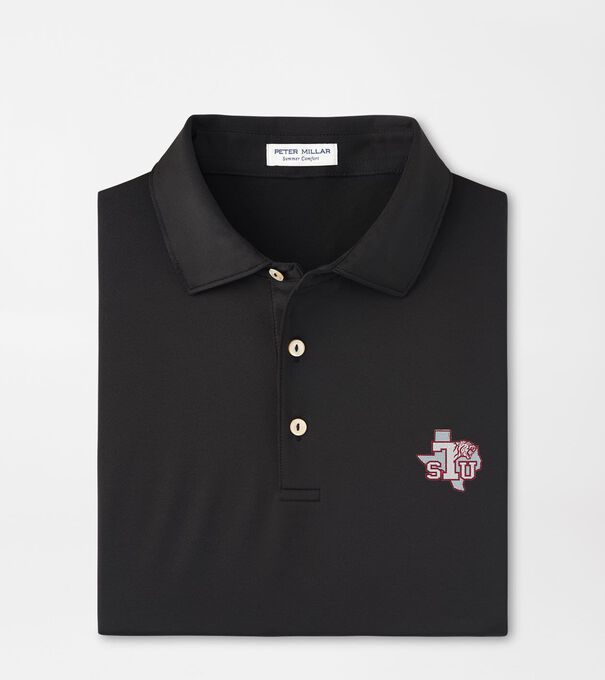 Texas Southern Solid Performance Jersey Polo