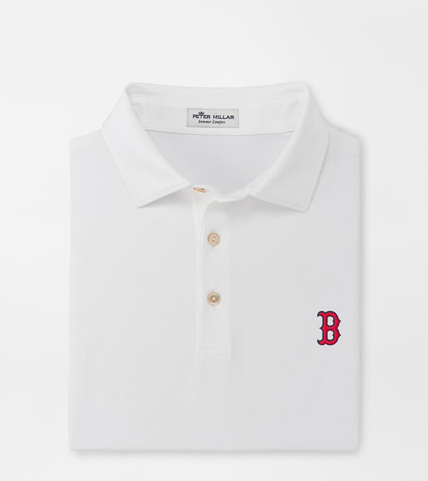 Boston Red Sox Solid Performance Jersey Polo