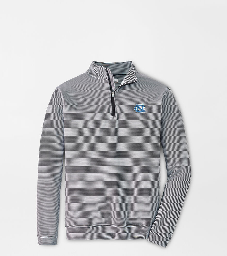 UNC Perth Sugar Stripe Performance Quarter-Zip | Men's Collegiate ...