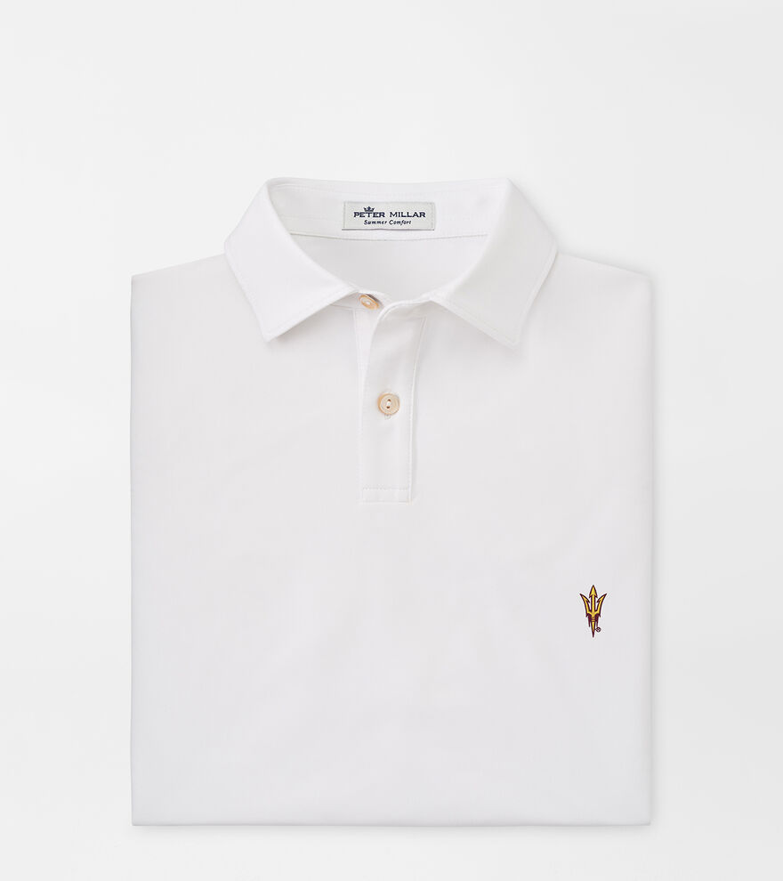 Arizona State Youth Solid Performance Jersey Polo image number 1