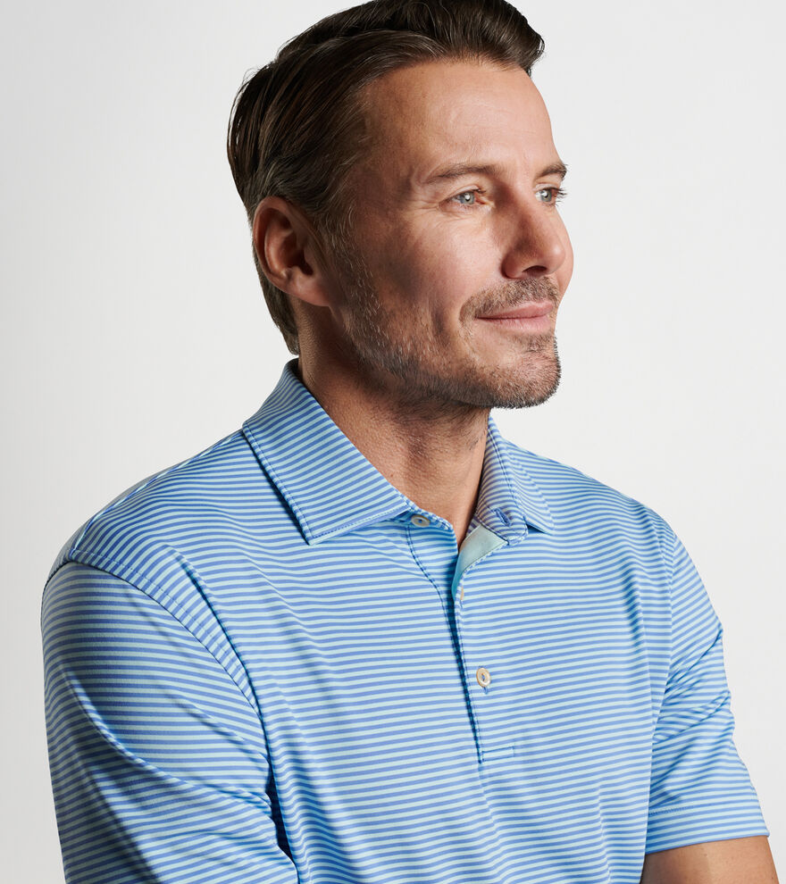 Hales Performance Jersey Polo | Men's Polo Shirts | Peter Millar